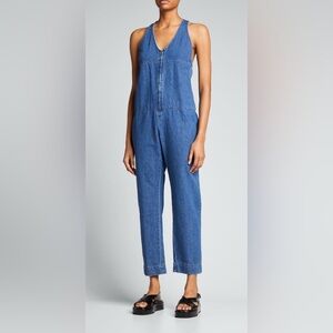 Rachel Comey Blue Denim Jumpsuit